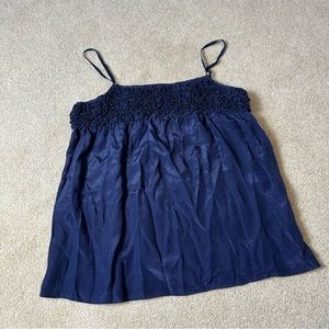 Silk 525 America Dark Blue Tank Top Camisole